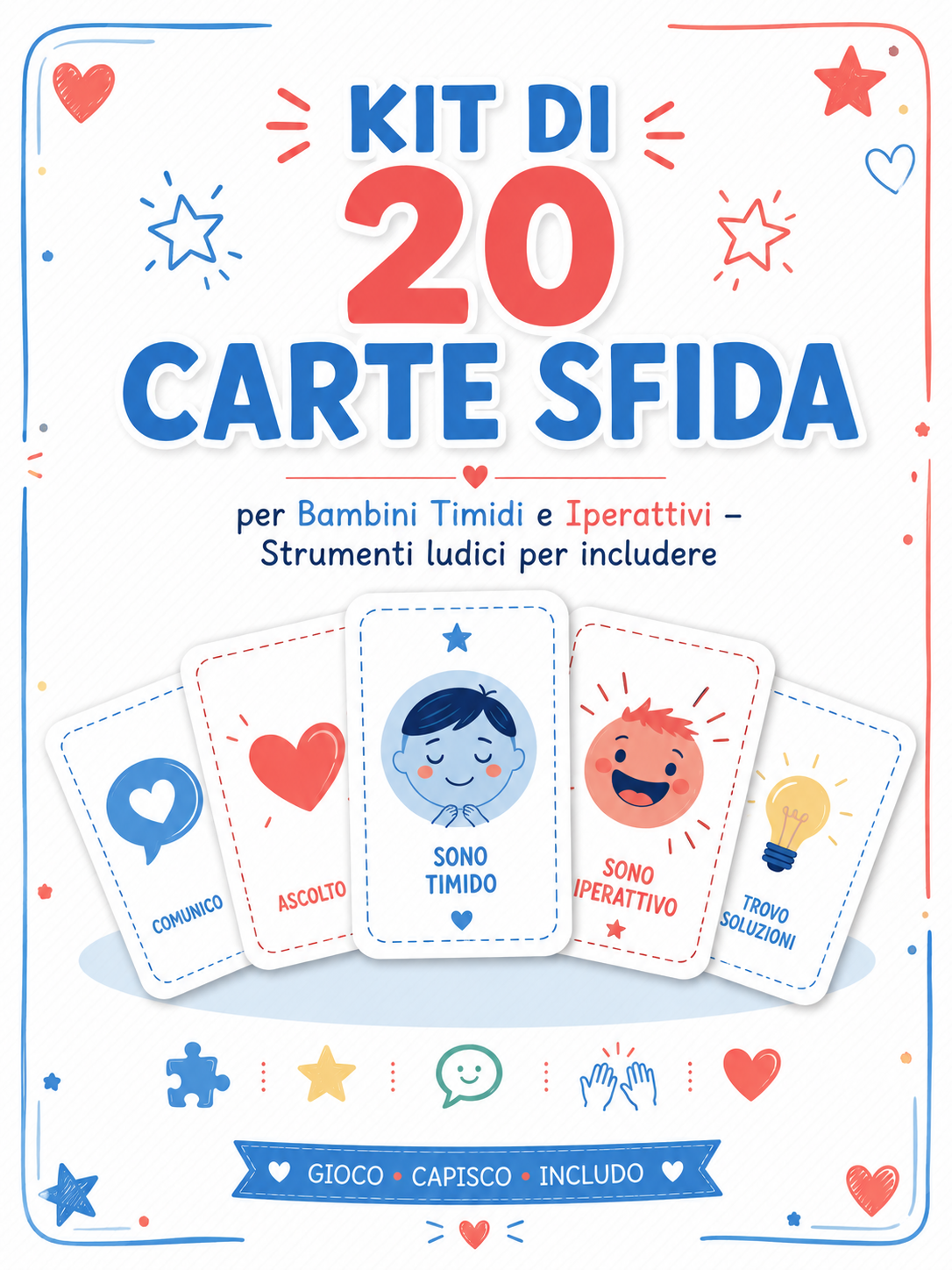 Kit di 20 Carte Sfida